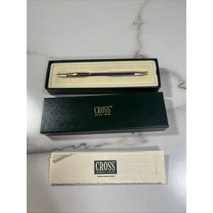 Cross Century Classic Polished‎ Chrome Ballpoint Pen 3502 New GRADUATION Gift